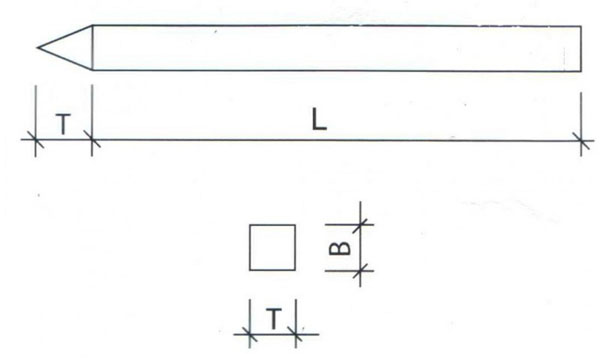 схема опоры ЛЭП 95-3