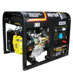 Бензиновый генератор Huter DY6500LXW (с функцией сварки)
