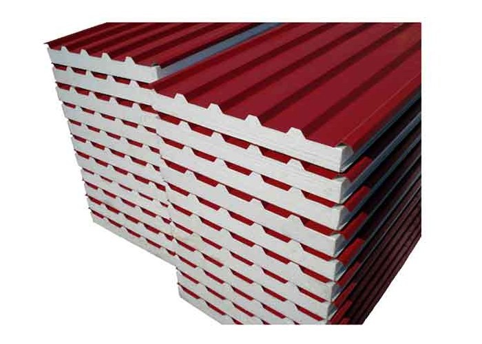 Кровельные панели с минватой, толщина 50 мм купить в Екатеринбурге ...