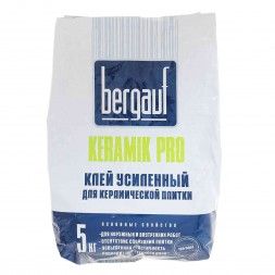 Клей для плитки Bergauf Pro Keramik, 5 кг